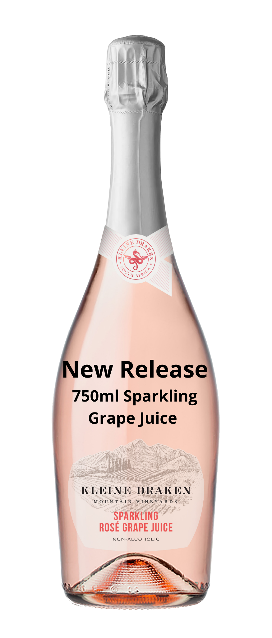 Kleine Draken 100% Pure Red Grape Juice Sparkling 750ml – Cape