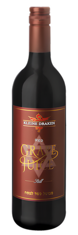 Kleine Draken Grape Juice Still Red 750ml - Non Alcoholic (Case of 6 Bottles) Kosher for Passover